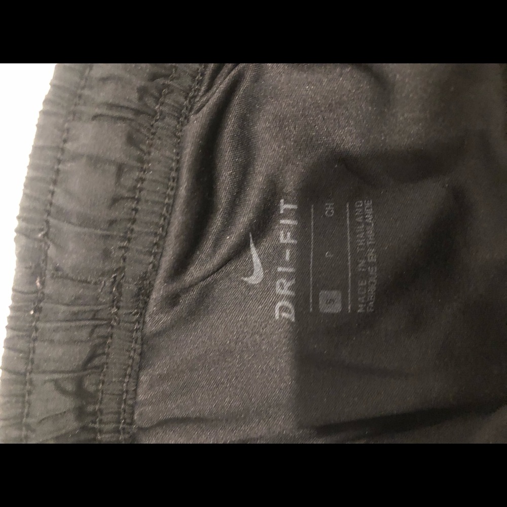 black nike shorts